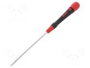 Screwdriver: precision; slot; SL 3; Blade length: 100mm WIHA