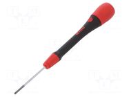 Screwdriver: precision; slot; SL 1.8; Blade length: 40mm WIHA