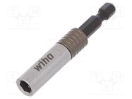 Holders for screwdriver bits; Socket: 1/4"; Overall len: 66mm WIHA