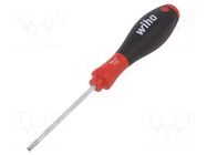 Screwdriver; assisted with a key; Torx®; TX20; SoftFinish® WIHA