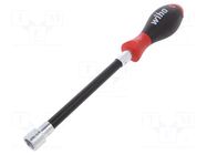 Screwdriver; with flexible shaft; 6-angles socket; HEX 13mm WIHA
