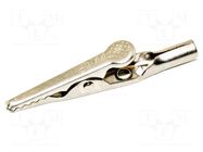 Crocodile clip; 10A; Grip capac: max.7.9mm; Socket size: 4mm MUELLER ELECTRIC