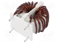 Inductor: wire; THT; 500uH; 8mΩ; 250VAC; -25÷120°C; SC; 15A KEMET