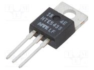 Thyristor; 600V; Ifmax: 8A; 5.1A; Igt: 0.2mA; TO220; THT; Ifsm: 80A NTE Electronics