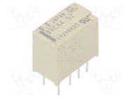 Relay: electromagnetic; DPDT; Ucoil: 4.5VDC; 2A; 0.3A/125VAC; THT FUJITSU