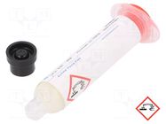 Flux: rosin based; halide-free,ROL0,synthetic; gel; syringe; 10ml ALPHA