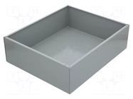 Enclosure: enclosure base; X: 356mm; Y: 432mm; Z: 127mm; 1441; steel HAMMOND