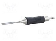Tip; wave; 2x1.2mm; for  soldering iron; 40W WELLER