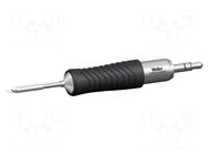 Tip; knife; 1x0.2mm; non wettable tip; for  soldering iron; 40W WELLER