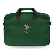 US Polo Assn. bag for a 16&quot; laptop - green, U.S. Polo Assn.