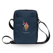 US Polo Torba USTB8PUGFLNV 8" granatowa /navy, U.S. Polo Assn.