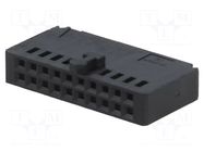 Connector: wire-board; plug; female; PIN: 20; AMPMODU MOD IV; 2x10 TE Connectivity