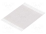 Connector: jumper cable; Tape ph: 1.27mm; L: 25.4mm; straight TE Connectivity