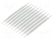 Connector: jumper cable; Tape ph: 2.54mm; L: 25.4mm; straight TE Connectivity