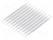 Connector: jumper cable; Tape ph: 2.54mm; L: 25.4mm; straight TE Connectivity