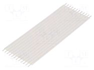 Connector: jumper cable; Tape ph: 2.54mm; L: 76.2mm; straight TE Connectivity