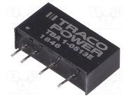 Converter: DC/DC; 1W; Uin: 4.5÷5.5V; Uout: 15VDC; Iout: 66mA; SIP7 TRACO POWER