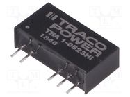 Converter: DC/DC; 1W; Uin: 4.5÷5.5V; Uout: 15VDC; Uout2: -15VDC; SIP7 TRACO POWER