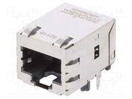 Connector: RJ45; socket; MXMag; PIN: 8; shielded; gold-plated; THT MOLEX