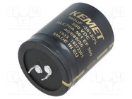 Capacitor: electrolytic; SNAP-IN; 560uF; 500VDC; Ø40x50mm; ±20% KEMET