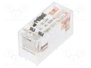 Relay: electromagnetic; DPDT; Ucoil: 24VDC; 8A; 8A/250VAC; 8A/24VDC RELPOL