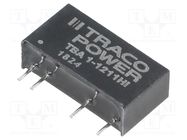 Converter: DC/DC; 1W; Uin: 10.8÷13.2V; Uout: 5VDC; Iout: 200mA; SIP7 TRACO POWER
