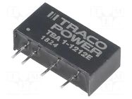 Converter: DC/DC; 1W; Uin: 10.8÷13.2VDC; Uout: 12VDC; Iout: 84mA TRACO POWER