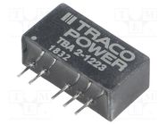 Converter: DC/DC; 2W; Uin: 10.8÷13.2V; Uout: 15VDC; Uout2: -15VDC TRACO POWER