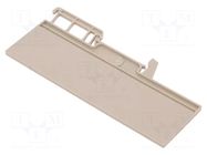 Separating plate; colourless; A WEIDMÜLLER