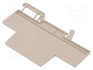 Separating plate; colourless; A WEIDMÜLLER