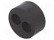 Insert for gland; 6mm; M20; IP54; NBR rubber; Holes no: 2 LAPP