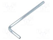 Wrench; hex key with protection; TR 3mm; Overall len: 63mm BOSSARD