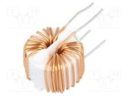 Inductor: wire; THT; 1mH; 50mΩ; 250VAC; -25÷120°C; SC; 5A KEMET