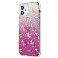 Guess GUHCP12SPCU4GGPI iPhone 12 mini 5.4&quot; pink/pink hardcase 4G Gradient, Guess
