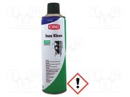 Cleaning agent; Inox Kleen; 0.5l; spray; can; white CRC