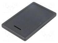 Enclosure: multipurpose; X: 54mm; Y: 85mm; Z: 6mm; with hole; ABS MASZCZYK
