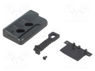 Enclosure: for remote controller; X: 32mm; Y: 56mm; Z: 13mm 