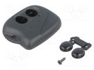 Enclosure: for remote controller; X: 37mm; Y: 47mm; Z: 11mm MASZCZYK