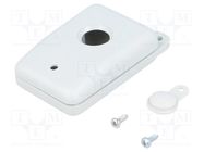 Enclosure: for remote controller; X: 30mm; Y: 50mm; Z: 14mm 