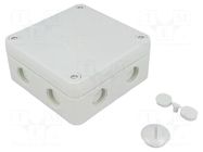Enclosure: junction box; X: 110mm; Y: 110mm; Z: 51mm; IP67; B 9/T OBO BETTERMANN