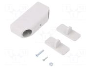 Enclosure: for alarms; X: 35mm; Y: 72mm; Z: 18mm; ABS; grey MASZCZYK