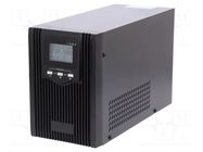 Power supply: UPS; 1.8kW; 2kVA; 230V; IEC C13 x3; 144x246.5x215mm IPS