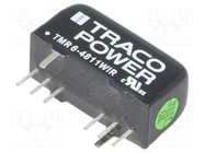 Converter: DC/DC; 6W; Uin: 18÷75V; Uout: 5VDC; Iout: 1200mA; SIP8 TRACO POWER