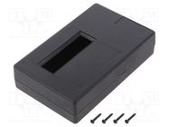 Enclosure: for devices with displays; X: 118mm; Y: 74mm; Z: 29mm MASZCZYK