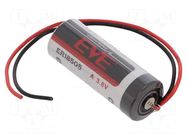 Battery: lithium; 18505; 3.6V; 3800mAh; non-rechargeable; cables EVE BATTERY