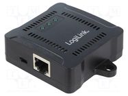 PoE power supply unit; 10/100/1000Mbps,half duplex; PoE (PoE) LOGILINK