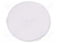 Sublens; round; polycarbonate; for LEDIL reflectors; H: 3.4mm 