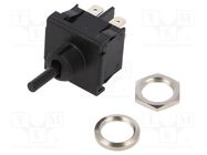 Switch: toggle; Pos: 3; DPDT; ON-OFF-ON; 6A/250VAC; 1829; -20÷100°C Marquardt