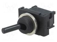 Switch: toggle; Pos: 2; SPST; ON-OFF; 10A/250VAC; 1800; -20÷100°C Marquardt
