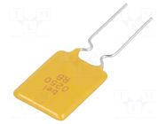 Fuse: PTC polymer; 2.5A; THT BEL FUSE